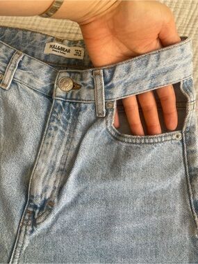 High Waisted Straight Leg Women's Jeans Pull & Bear